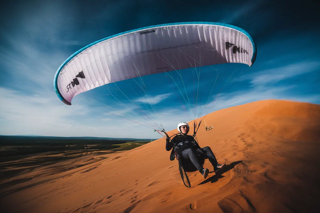 La dune du Pilat, un site où les accidents de parapente se répètent