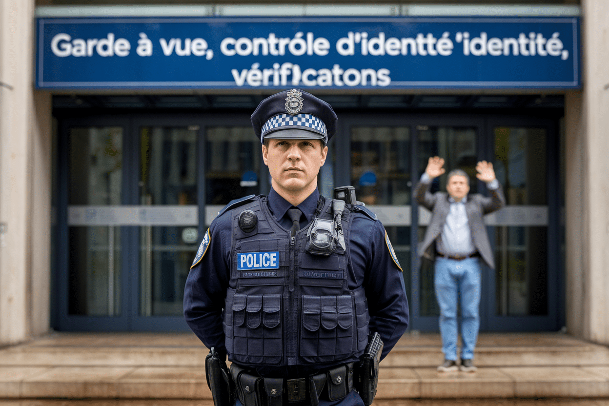 Garde à vue, contrôle d'identité, vérifications: ce que recouvre la procédure
