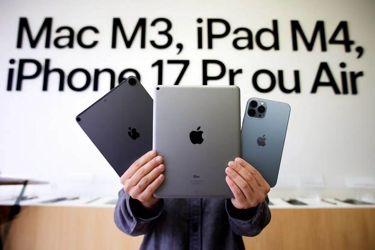 Mac M3, iPad M4, iPhone 17 Pro ou Air: la liste des appareils visés
