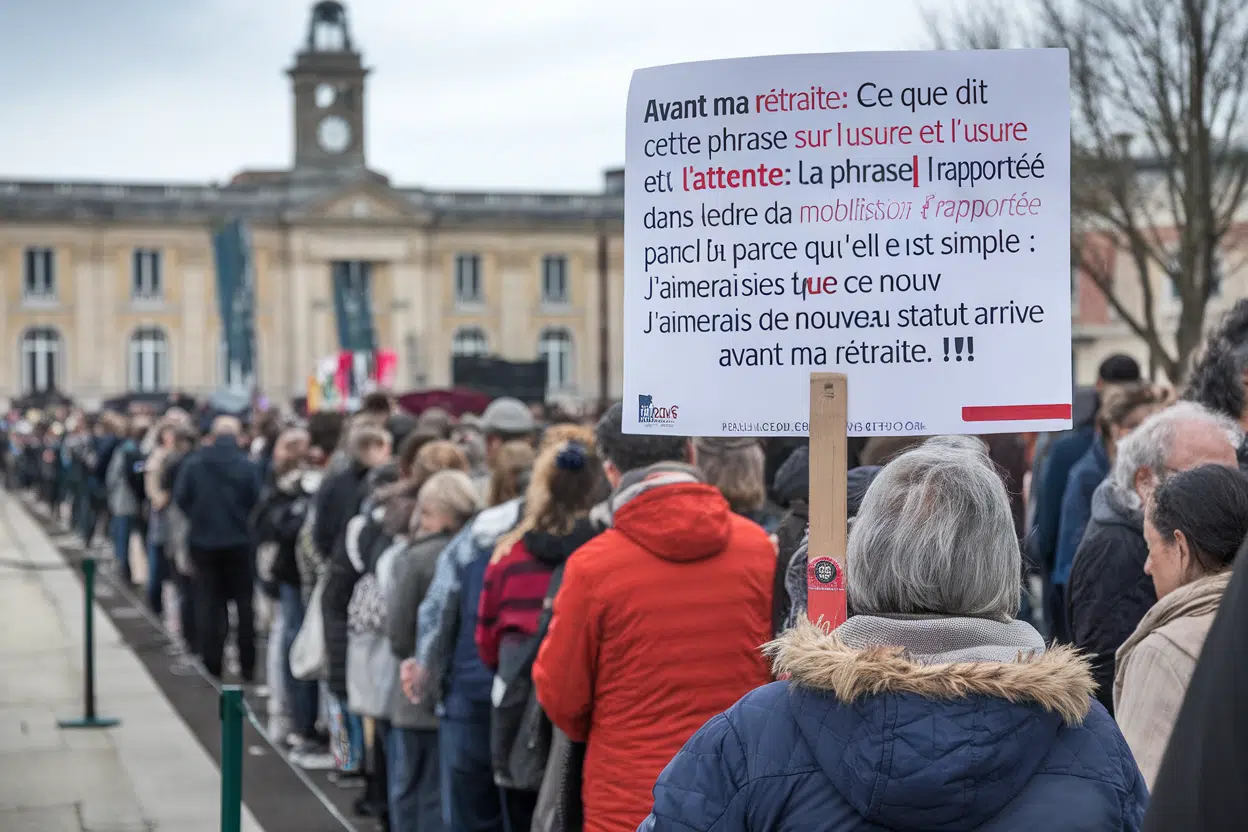 Avant ma retraite: ce que dit cette phrase sur l'usure et l'attente