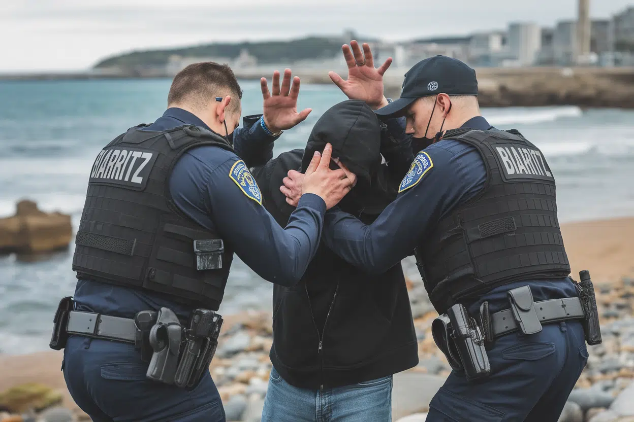 À Biarritz, d'autres interpellations récentes évoquées par la presse locale