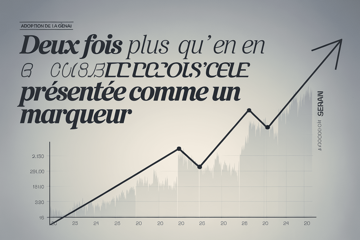 Deux fois plus qu'en 2025: une croissance présentée comme un marqueur