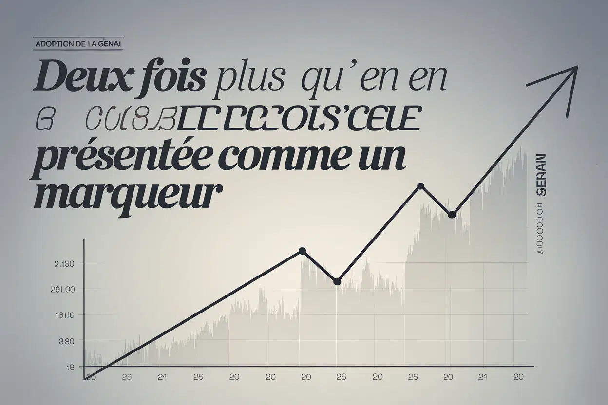 Deux fois plus qu'en 2025: une croissance présentée comme un marqueur