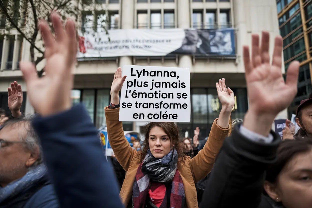 Lyhanna, plus jamais ça: l'émotion se transforme en colère