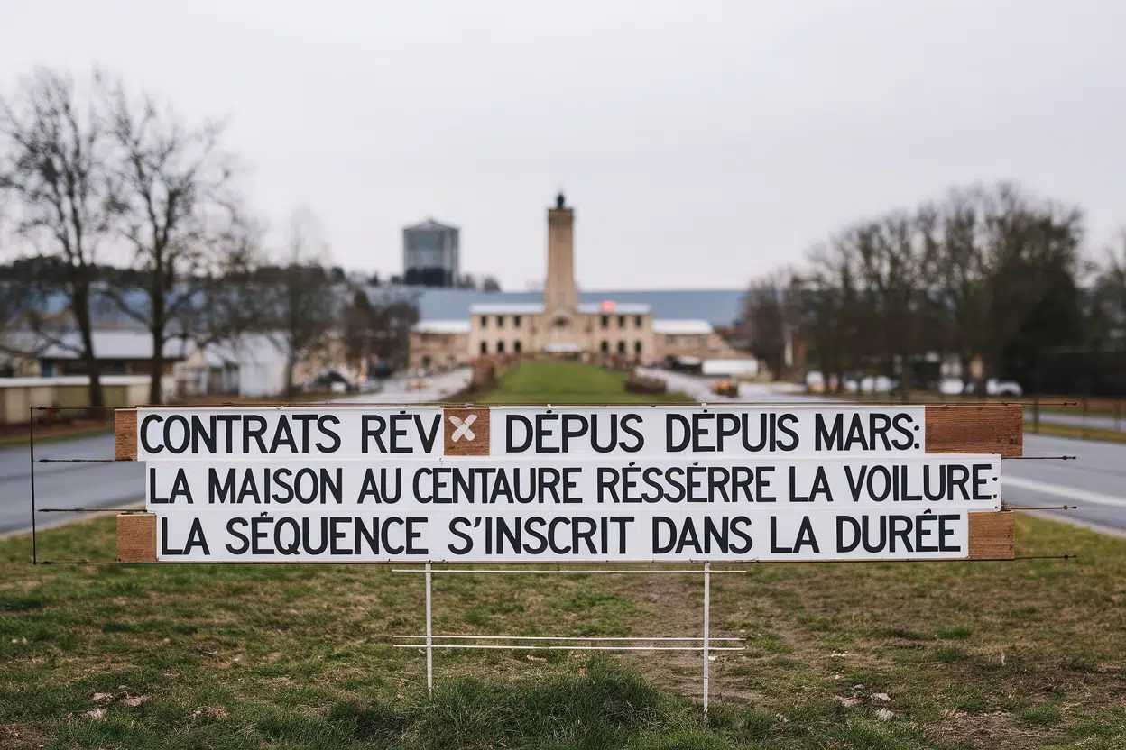 Contrats revus depuis mars: la Maison au Centaure resserre la voilure
