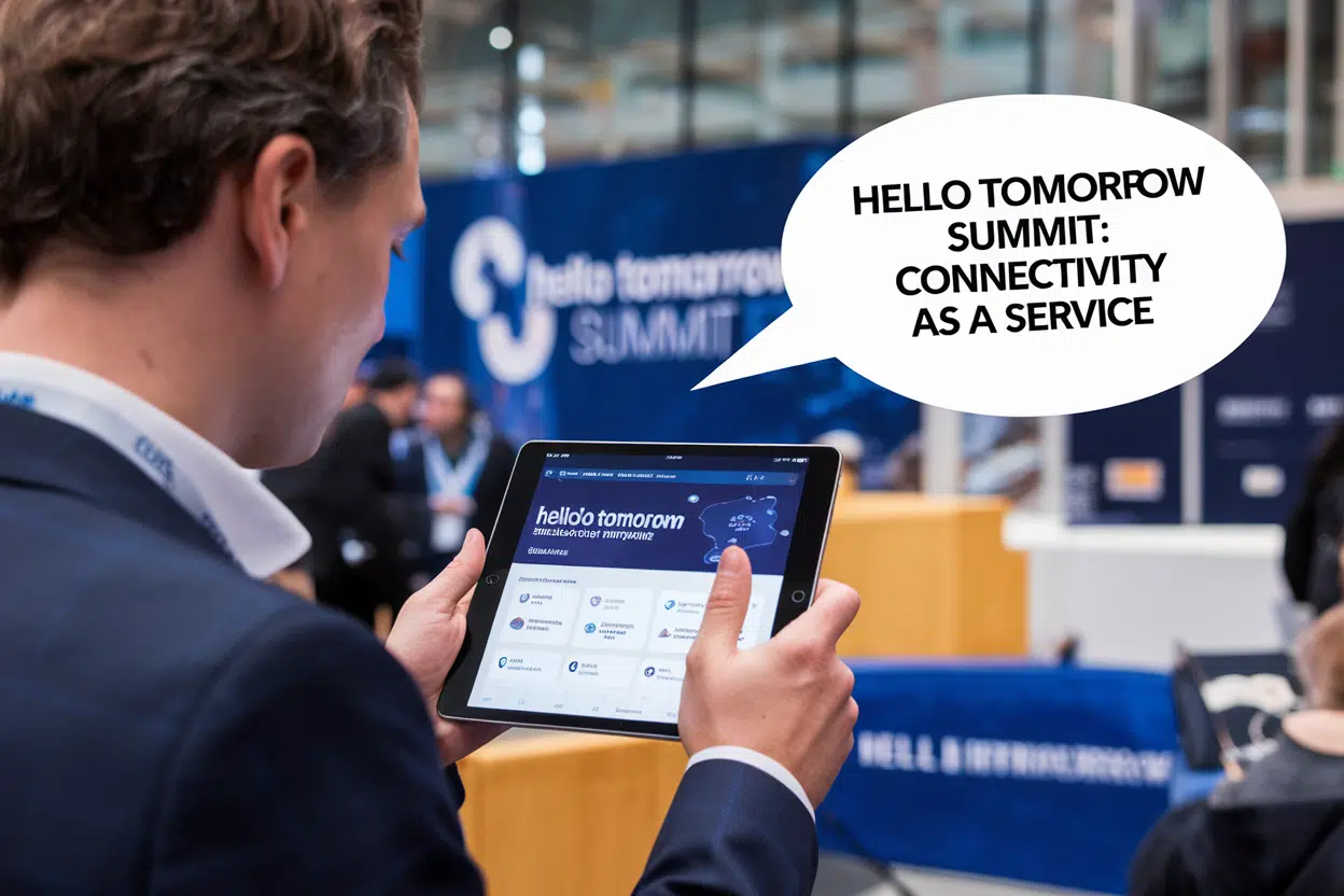 ETravelSIM au Hello Tomorrow Summit: la connectivité comme service d'appoint
