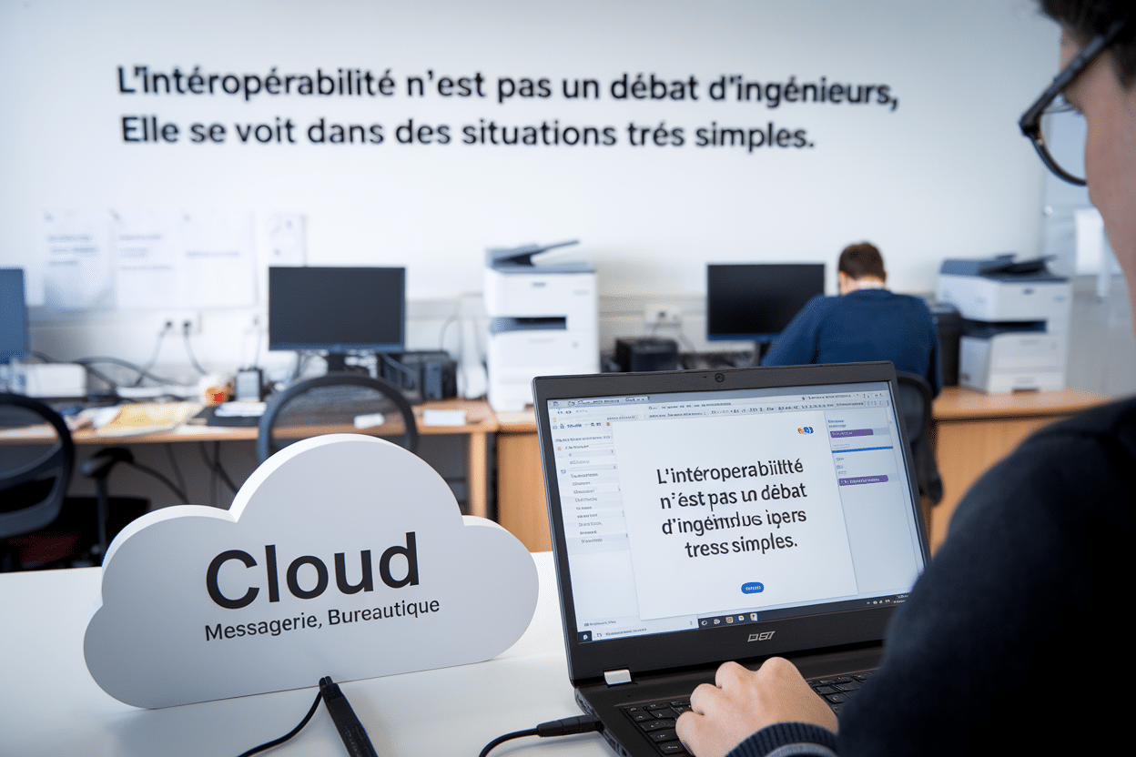 Cloud, messagerie, bureautique: là où le verrouillage se joue au quotidien