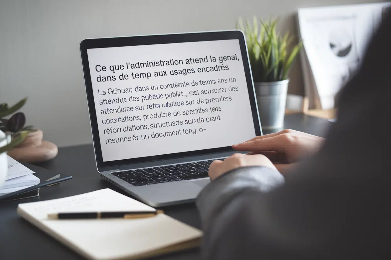 Ce que l'administration attend de la GenAI, des gains de temps aux usages encadrés