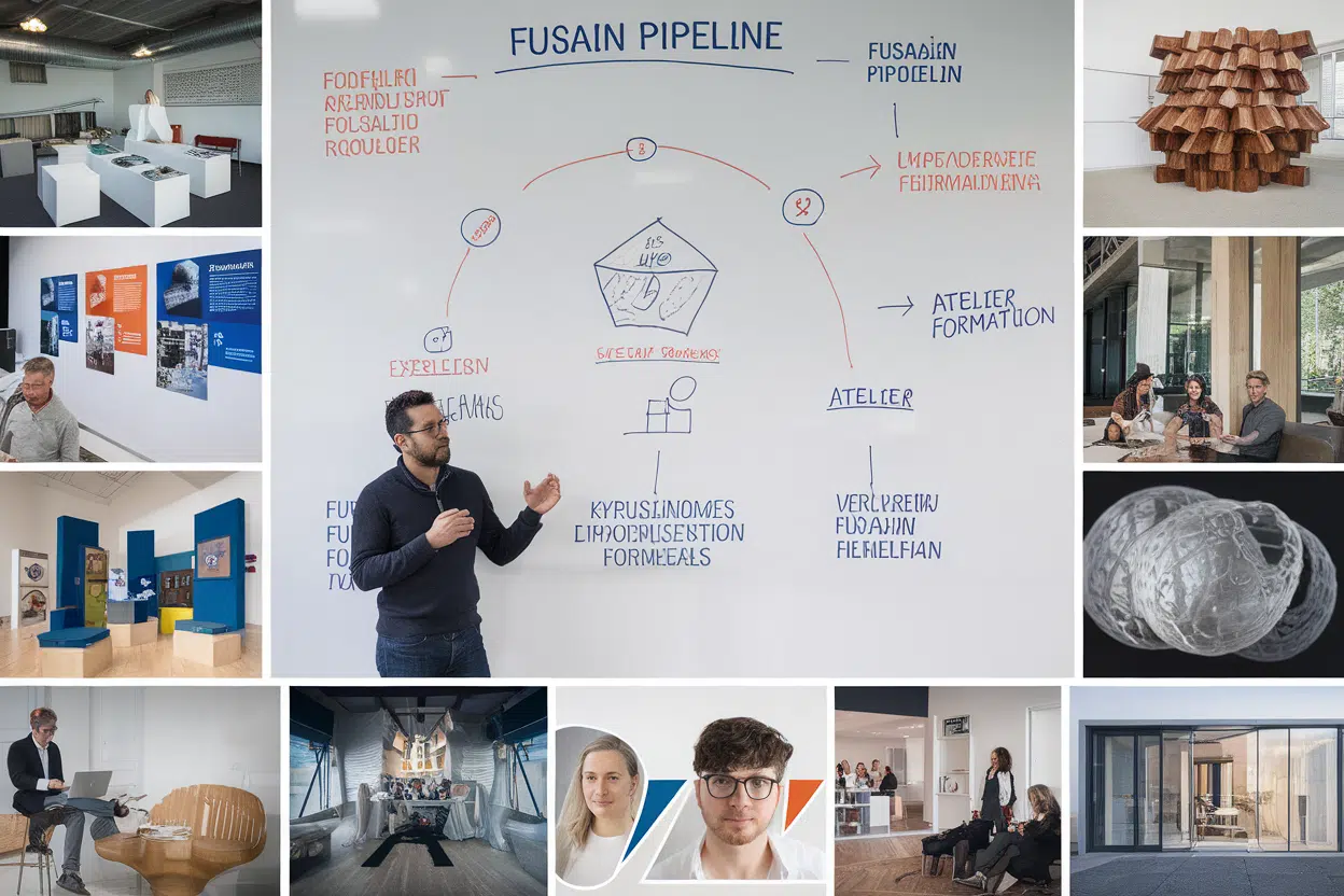 Expositions, ateliers, formation, le