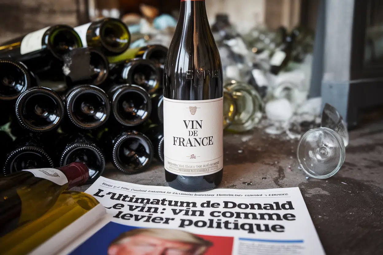 L'ultimatum de Donald Trump: le vin comme levier politique