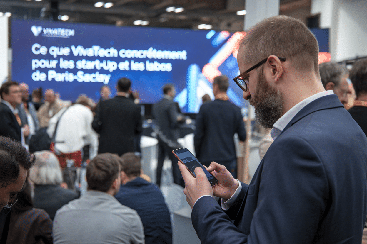 Ce que VivaTech change concrètement pour les start-up et les labos de Paris-Saclay