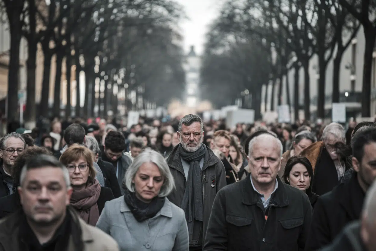 Marches blanches: 6.000 participants à Fleurance selon TF1 Info