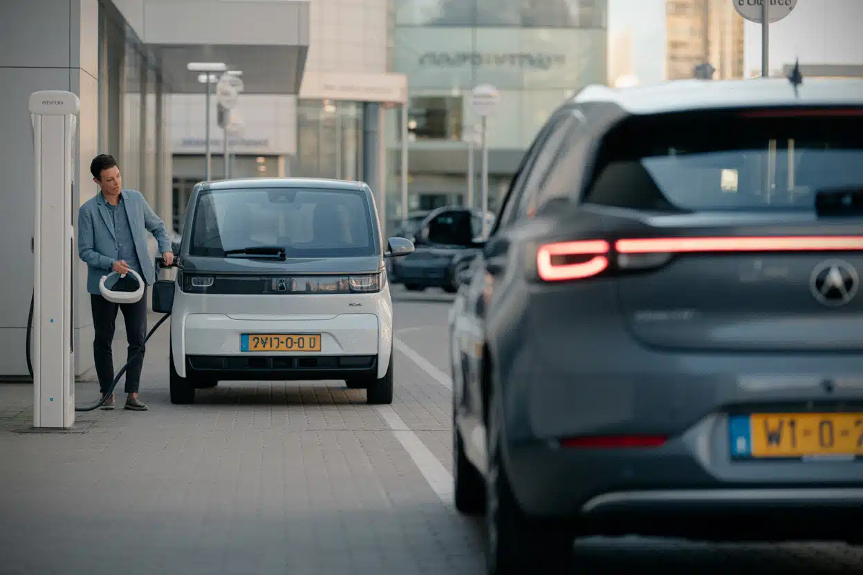Reprise automobile et voiture électrique Kia EV4 en concession