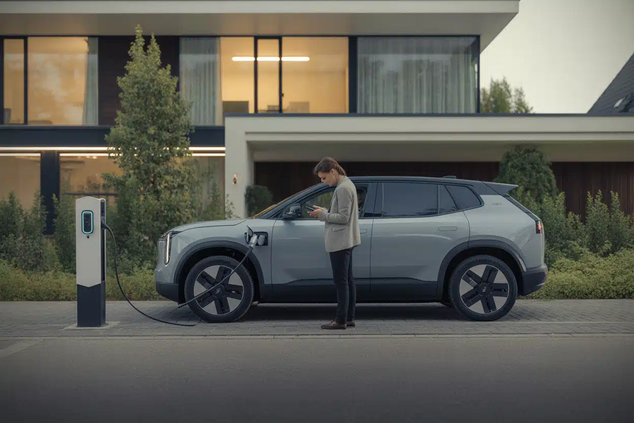 Autonomie officielle du Volvo EX60 électrique en usage quotidien