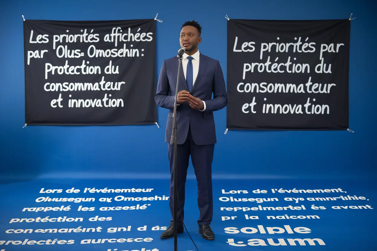 Les priorités affichées par Olusegun Ayo Omosehin: protection du consommateur et innovation