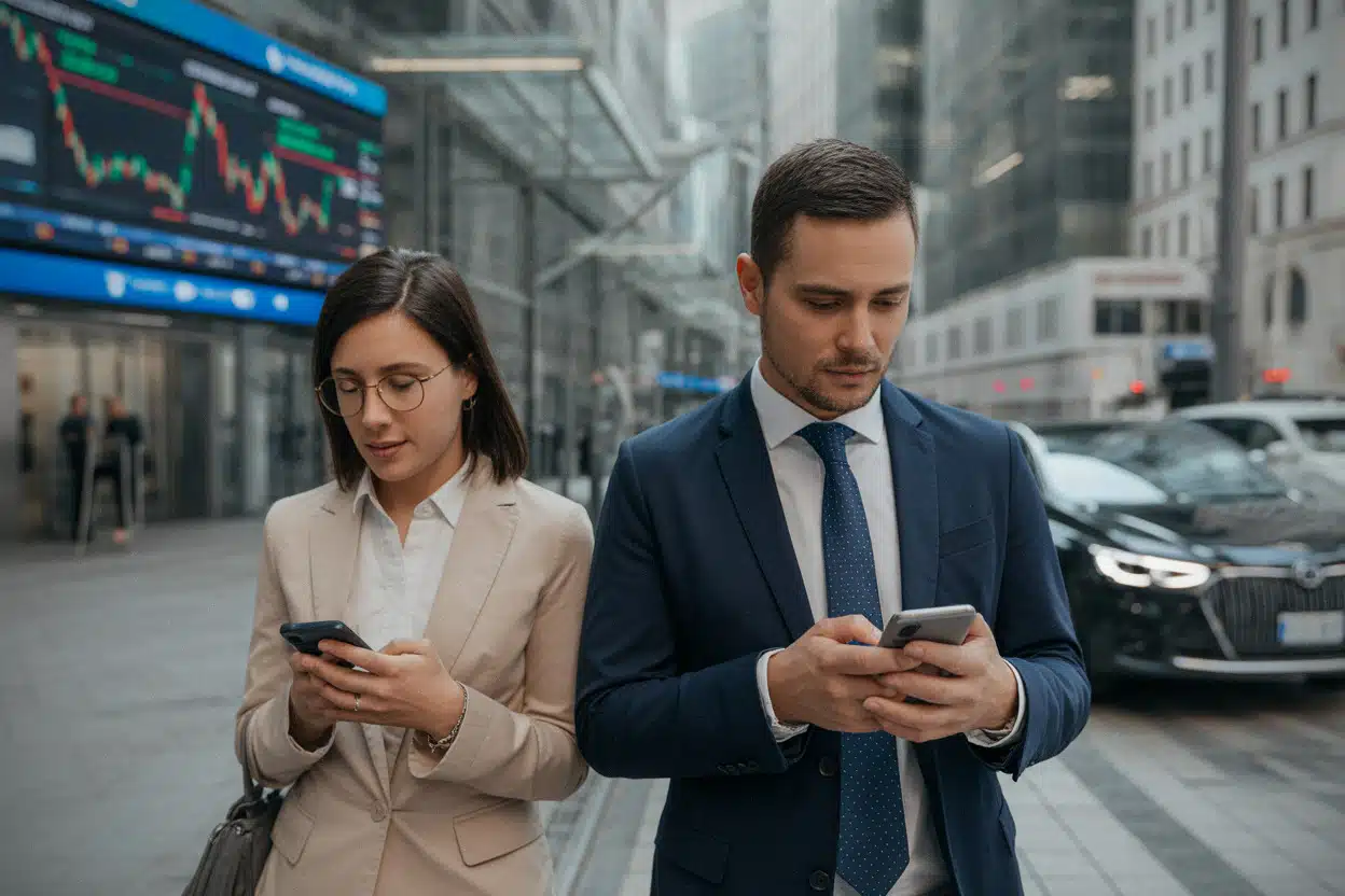 Analystes suivant une nomination exécutive sur les marchés financiers
