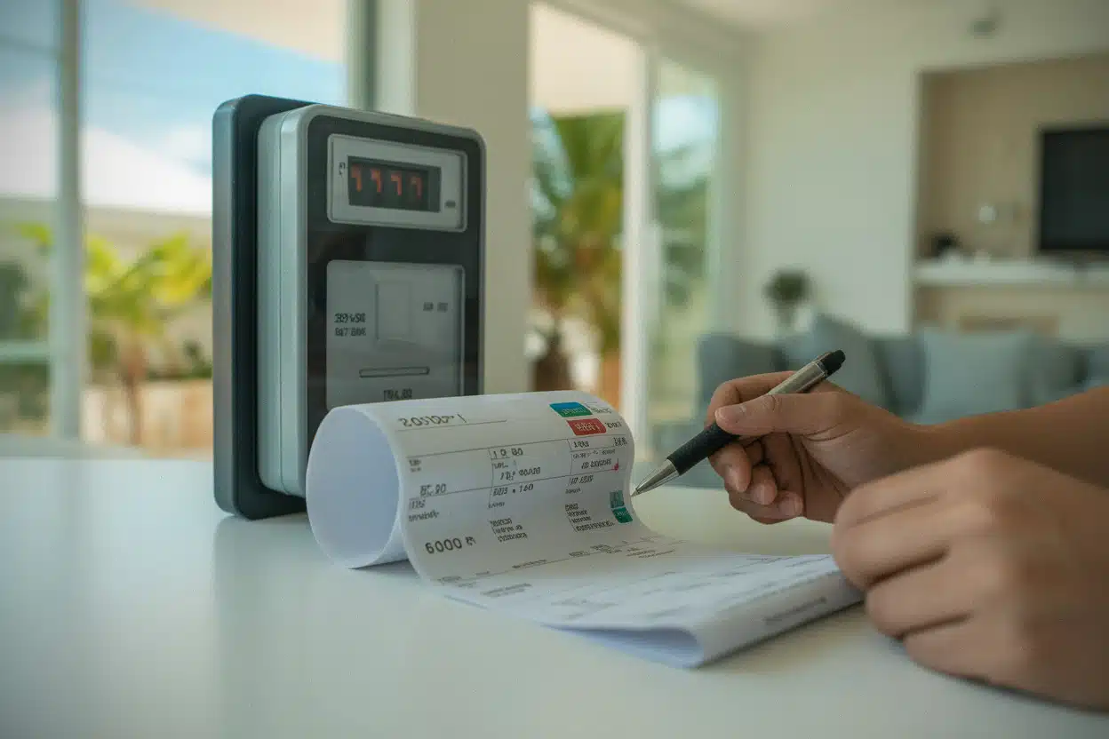 Facture EDF en Outre-mer avec option tarifaire à vérifier