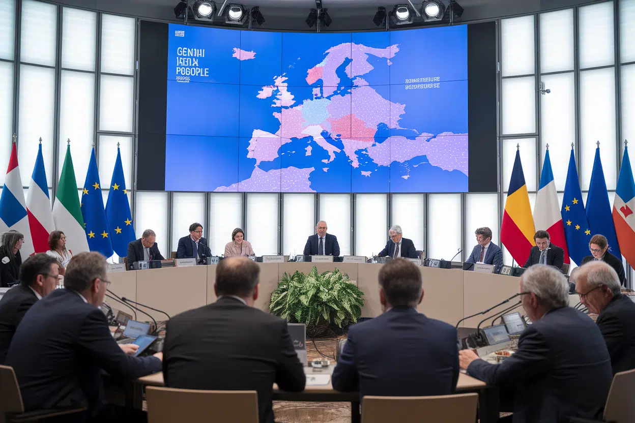 Neuf groupes européens réunis, et une ambition de mesure