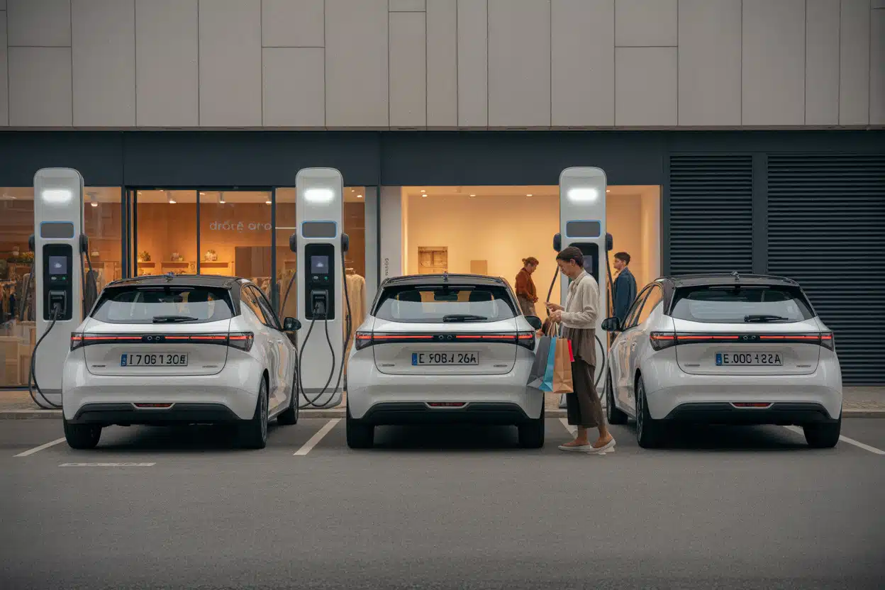 Comparatif visuel de voitures électriques abordables concurrentes