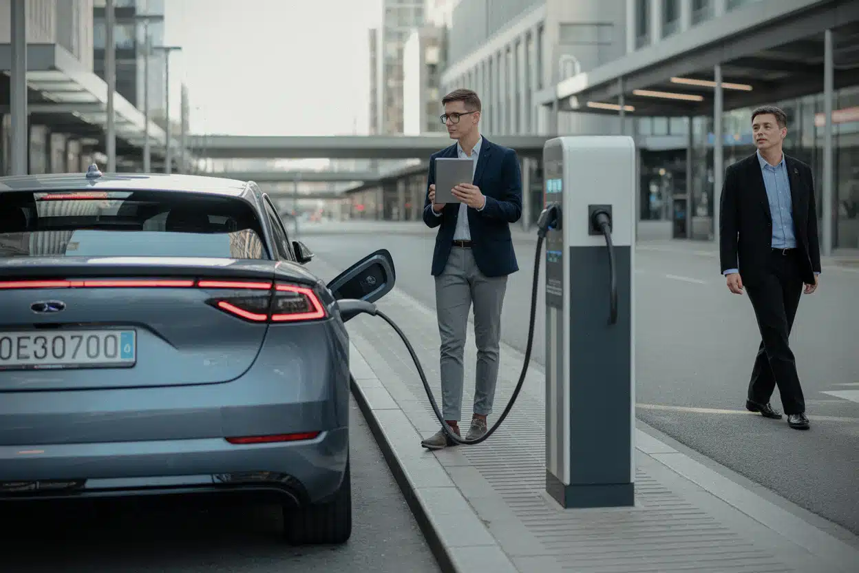 Recharge de voiture électrique et fiscalité automobile en ville