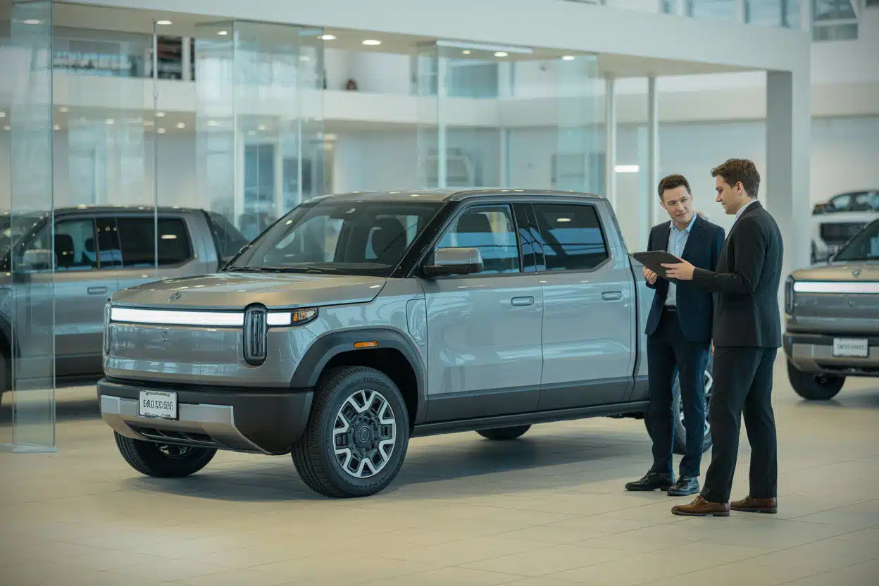 Acheteur comparant le prix du Ford Fathom électrique au Canada