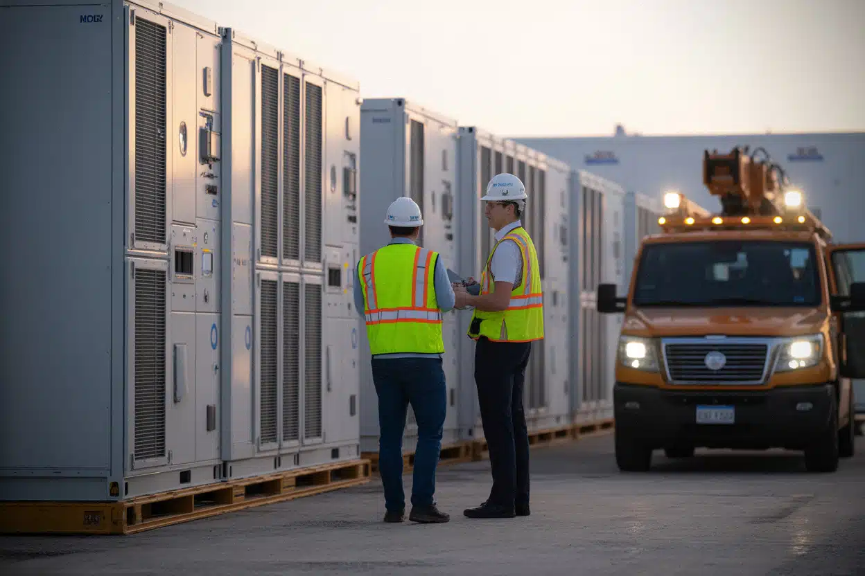 Chantier de centre de données pour l’intelligence artificielle aux États-Unis
