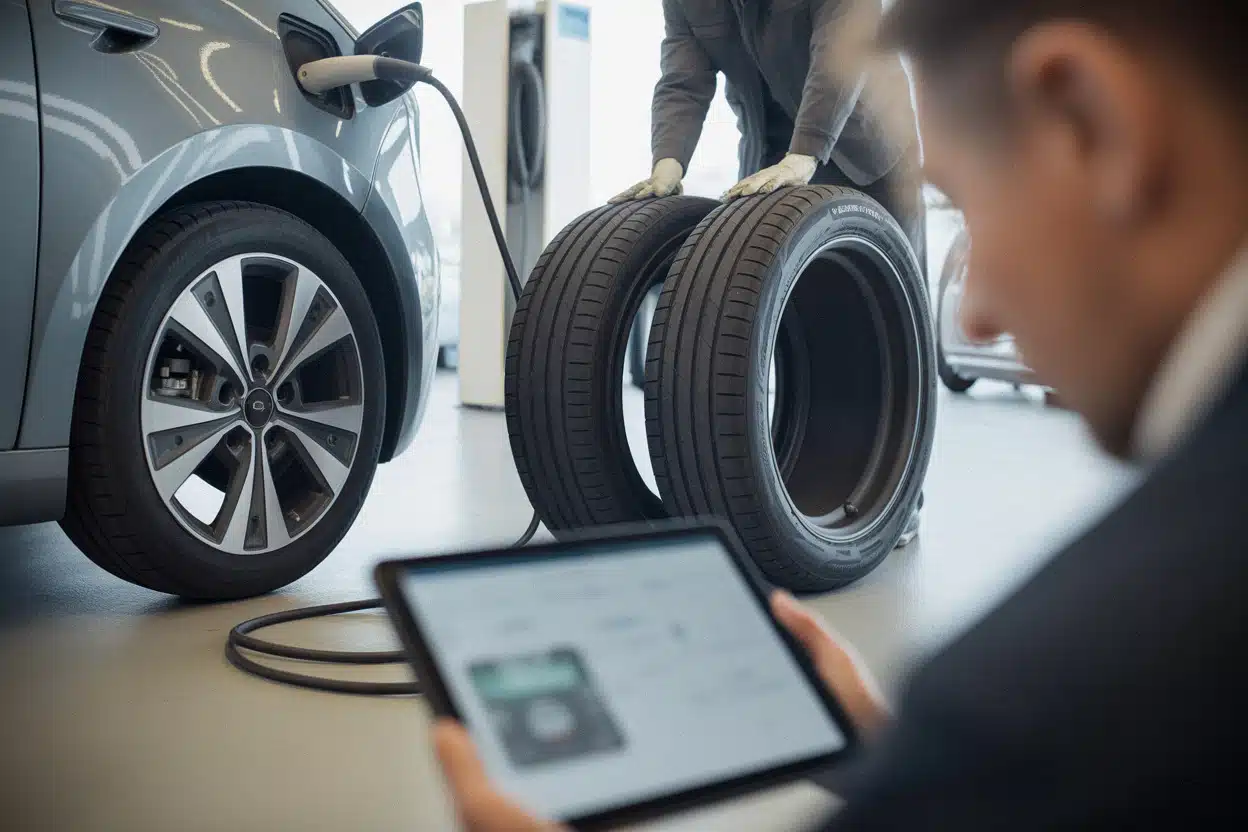 Pneus efficients de Renault 5 électrique optimisant l’autonomie WLTP
