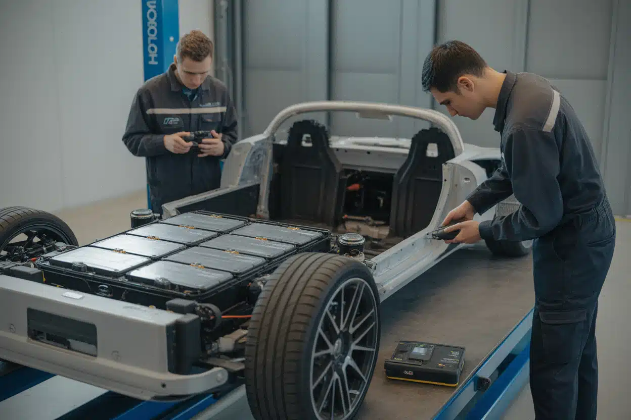 Batterie et châssis léger pour future Mazda MX-5 électrique