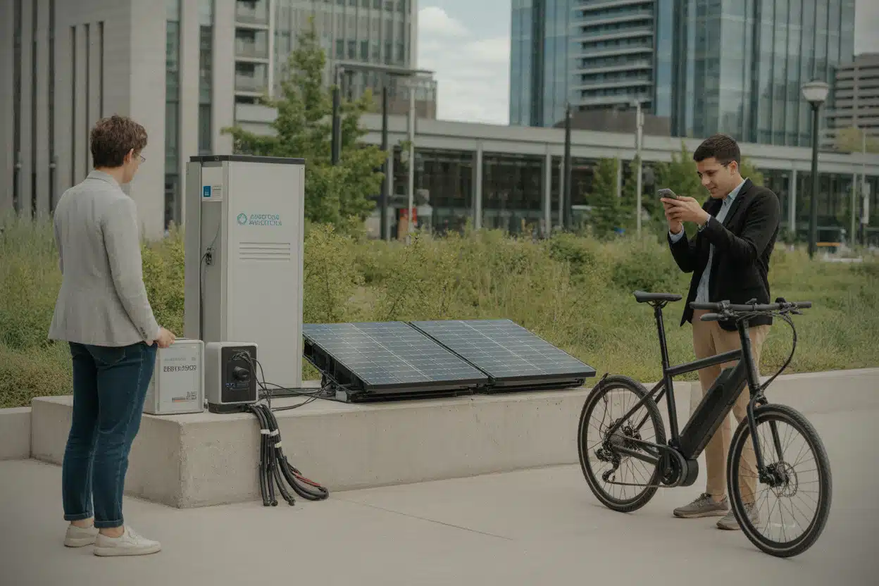 Démonstration publique de transition énergétique dans un espace urbain montréalais