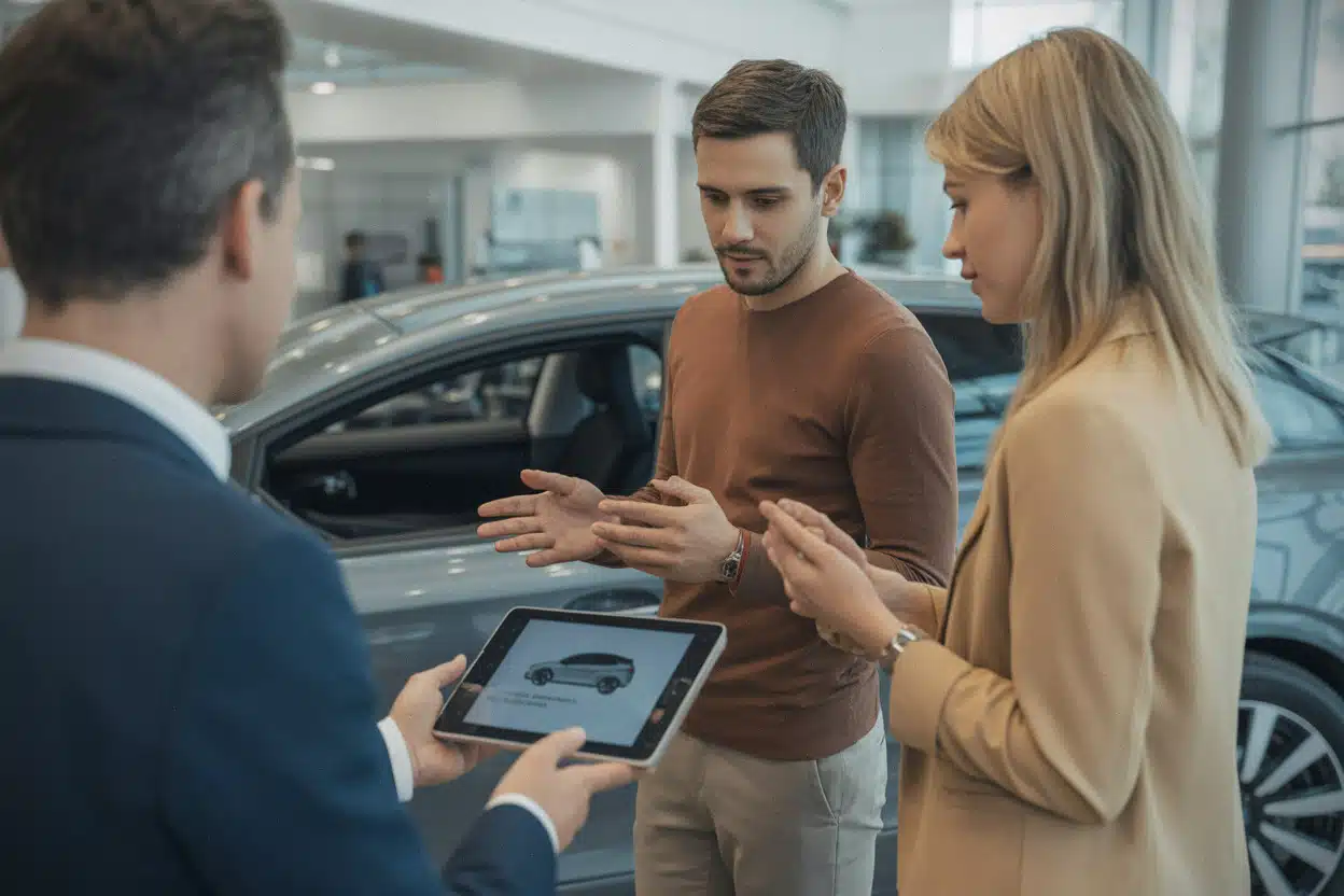 Leasing social pour voiture électrique présenté en concession automobile