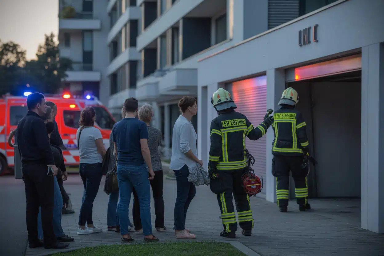 Habitants évacués après un incendie de parking souterrain à Colomiers