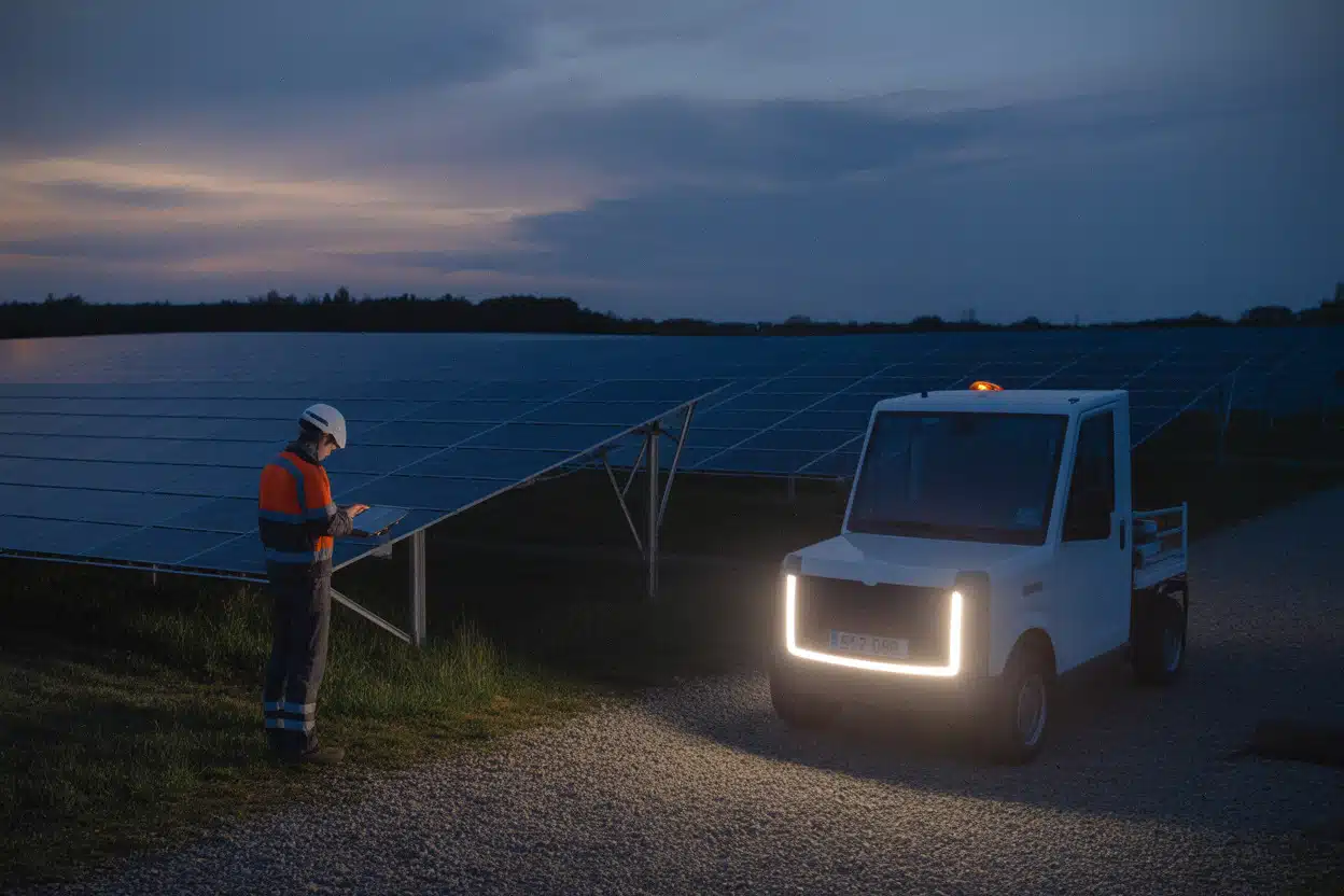 Centrale solaire européenne touchée par la baisse d’ensoleillement