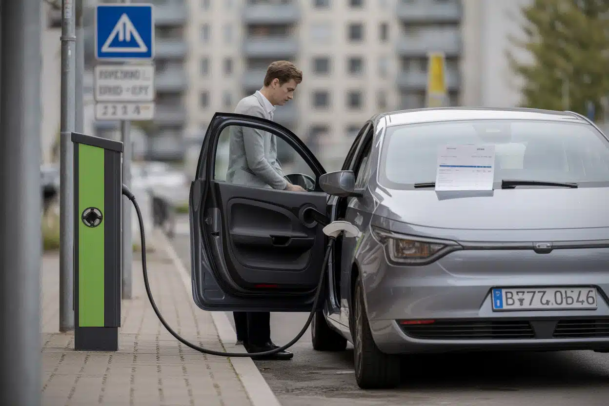 Recharge publique et entretien d'une citadine électrique urbaine