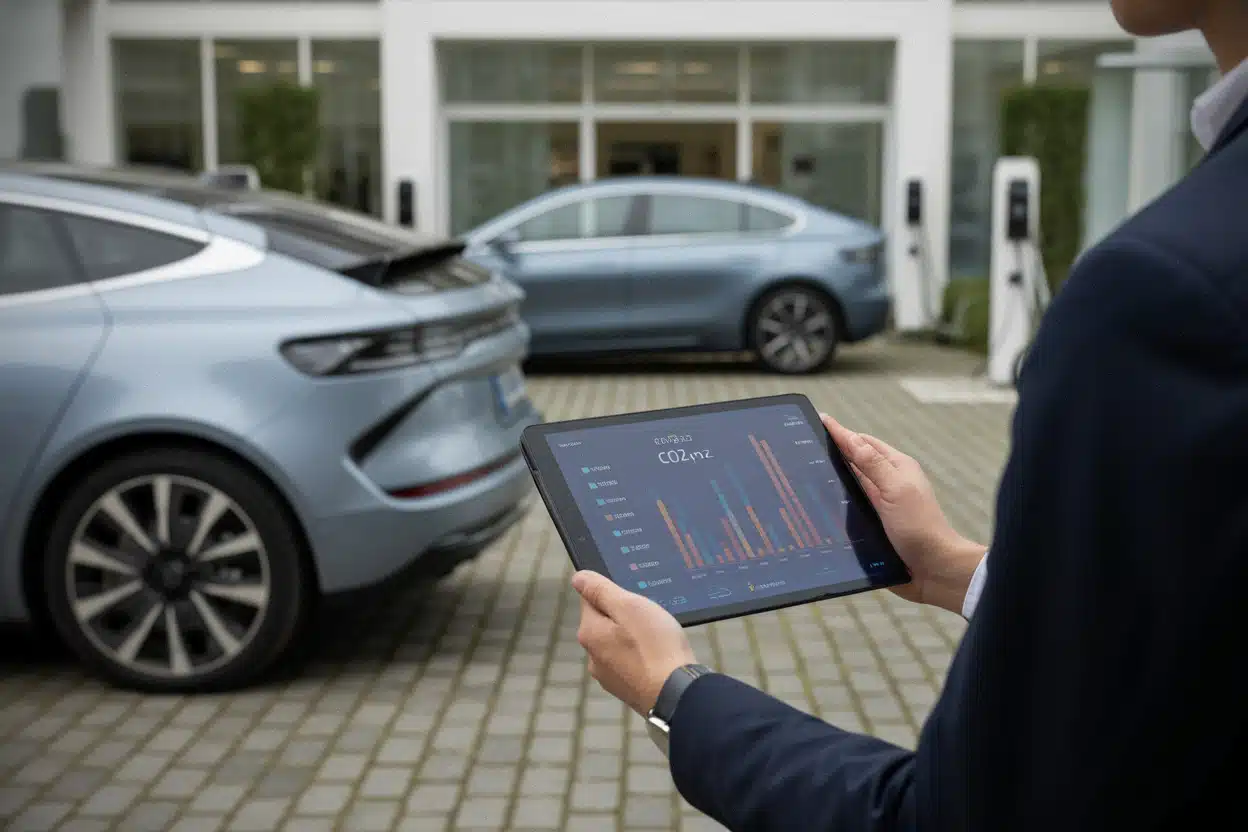 Véhicules électriques Porsche et XPeng dans un pool CO2 européen