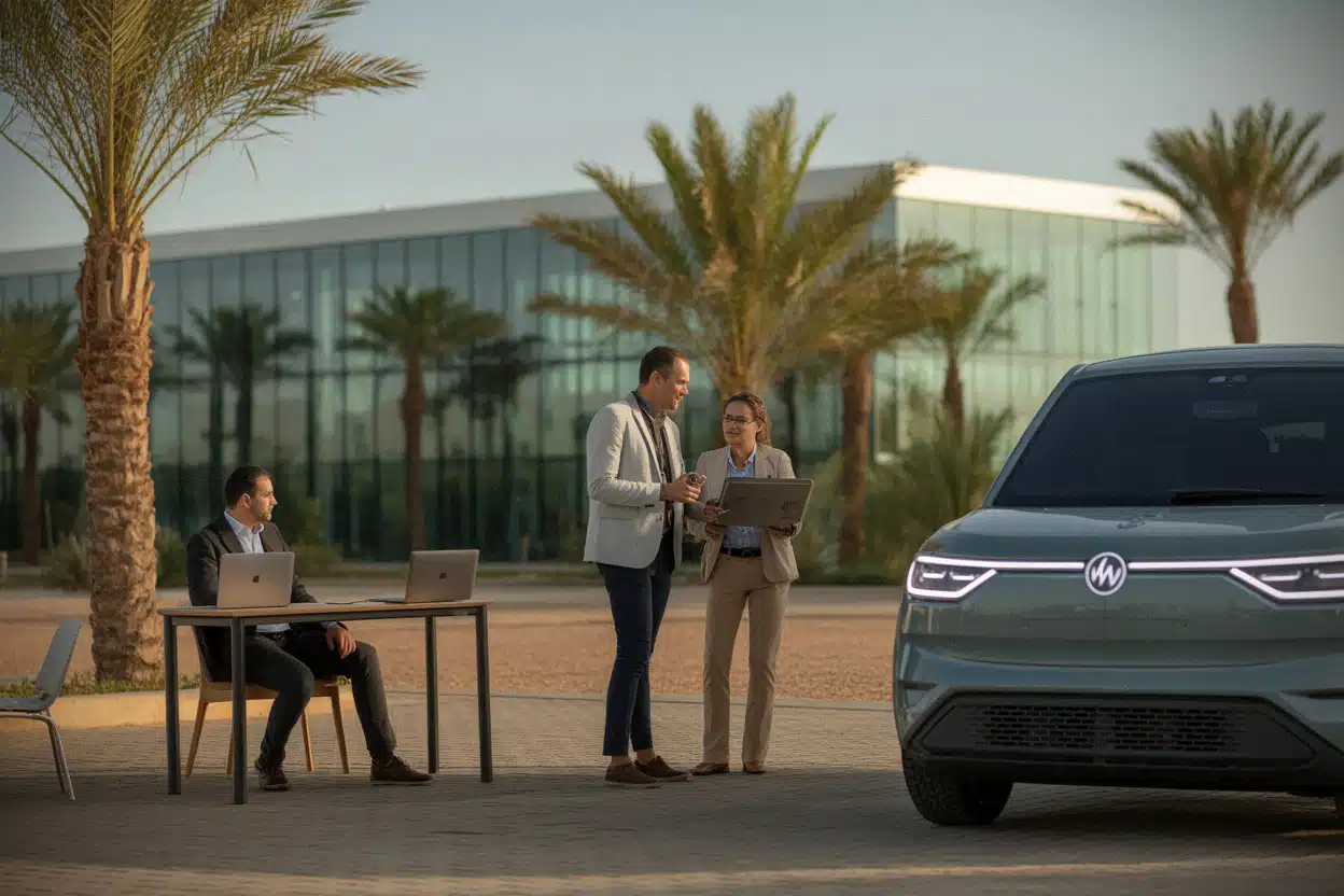 Entrepreneurs au campus StartGate près de Marrakech en réunion tech
