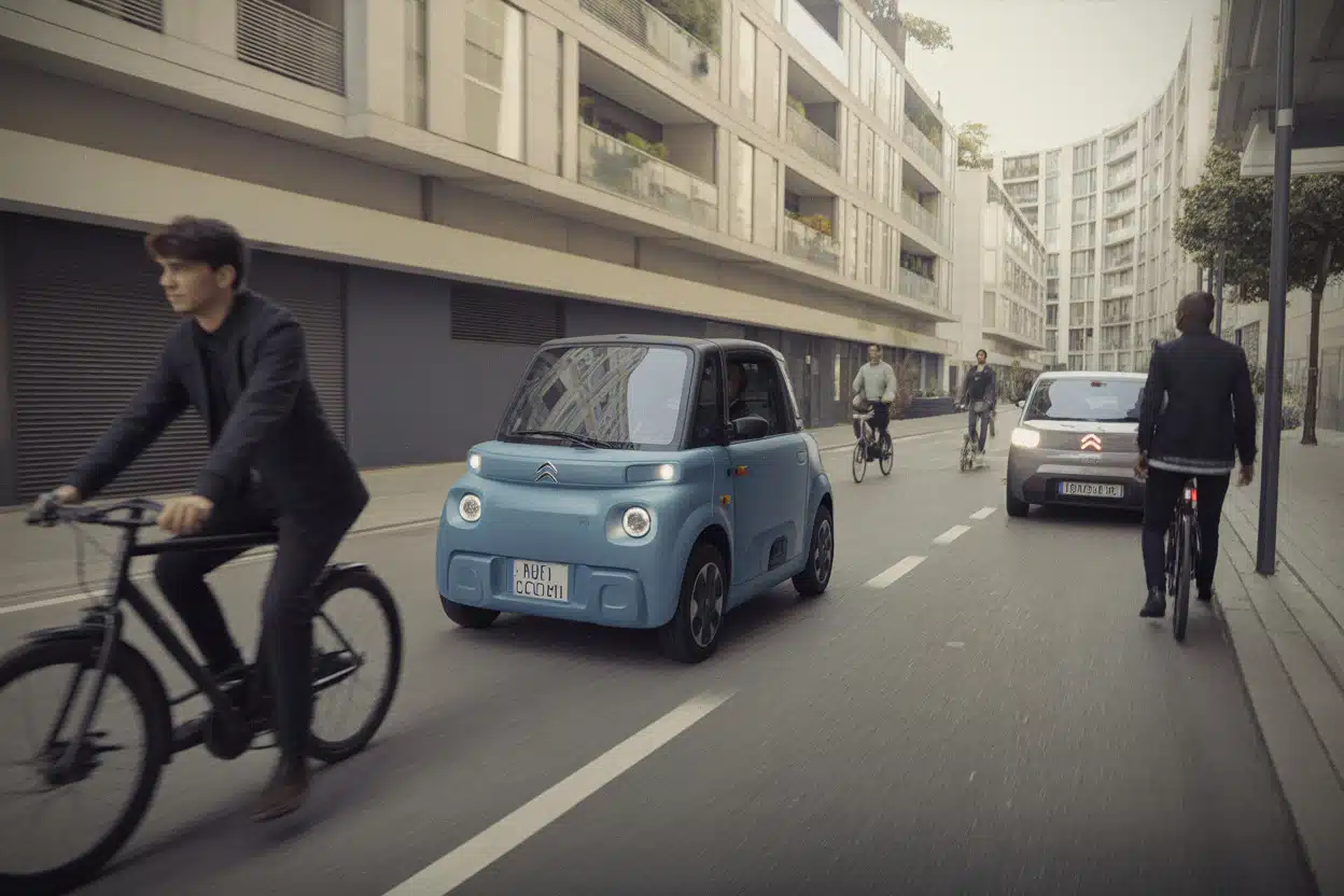 Citroën Ami 2026 limitée à 45 km/h en circulation urbaine