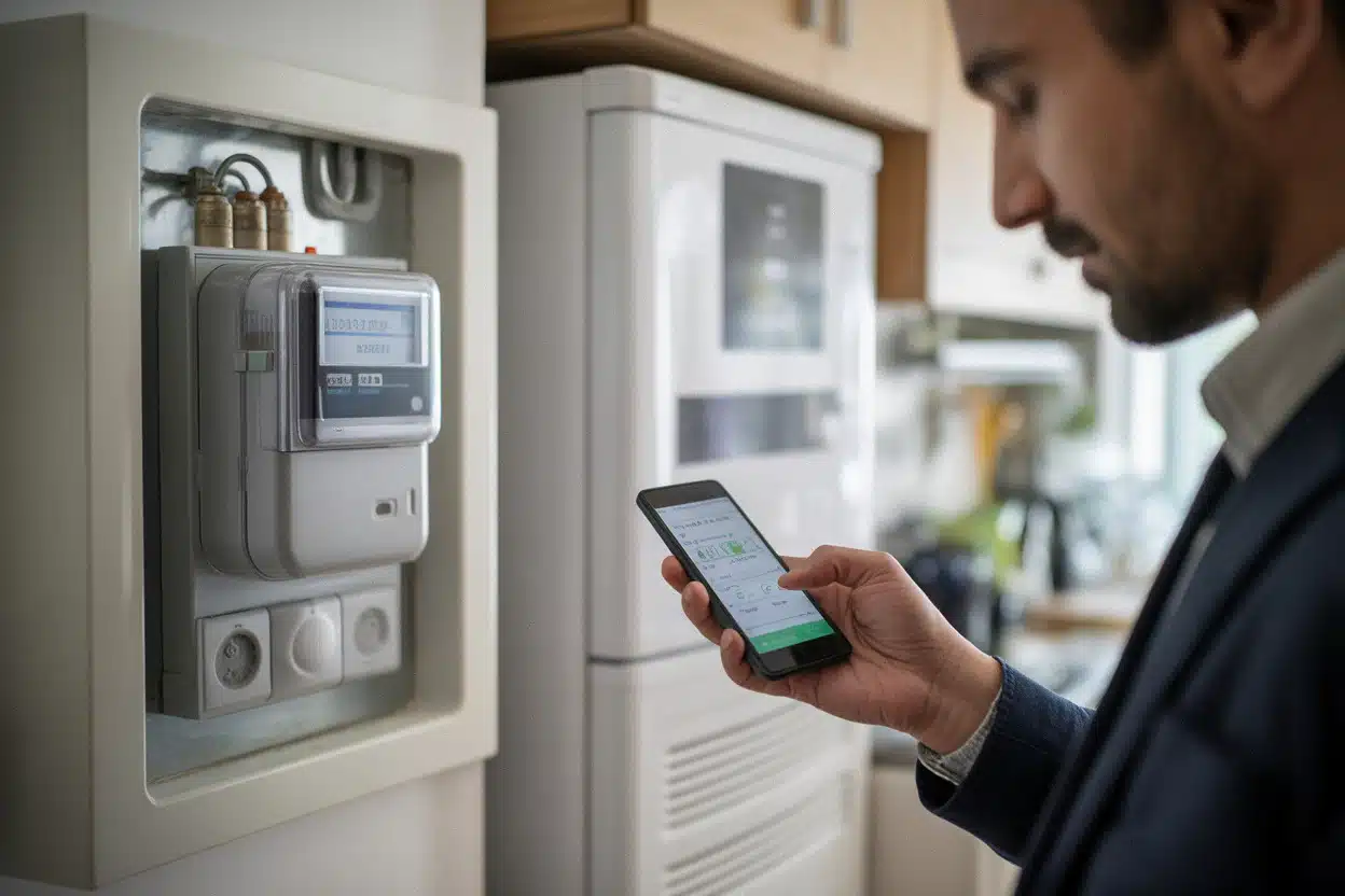 Compteur électrique communicant et suivi de consommation du foyer
