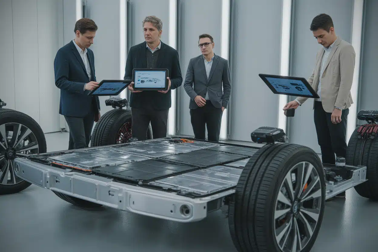 Plateforme électrique MLA-Flex avec grande batterie de SUV premium