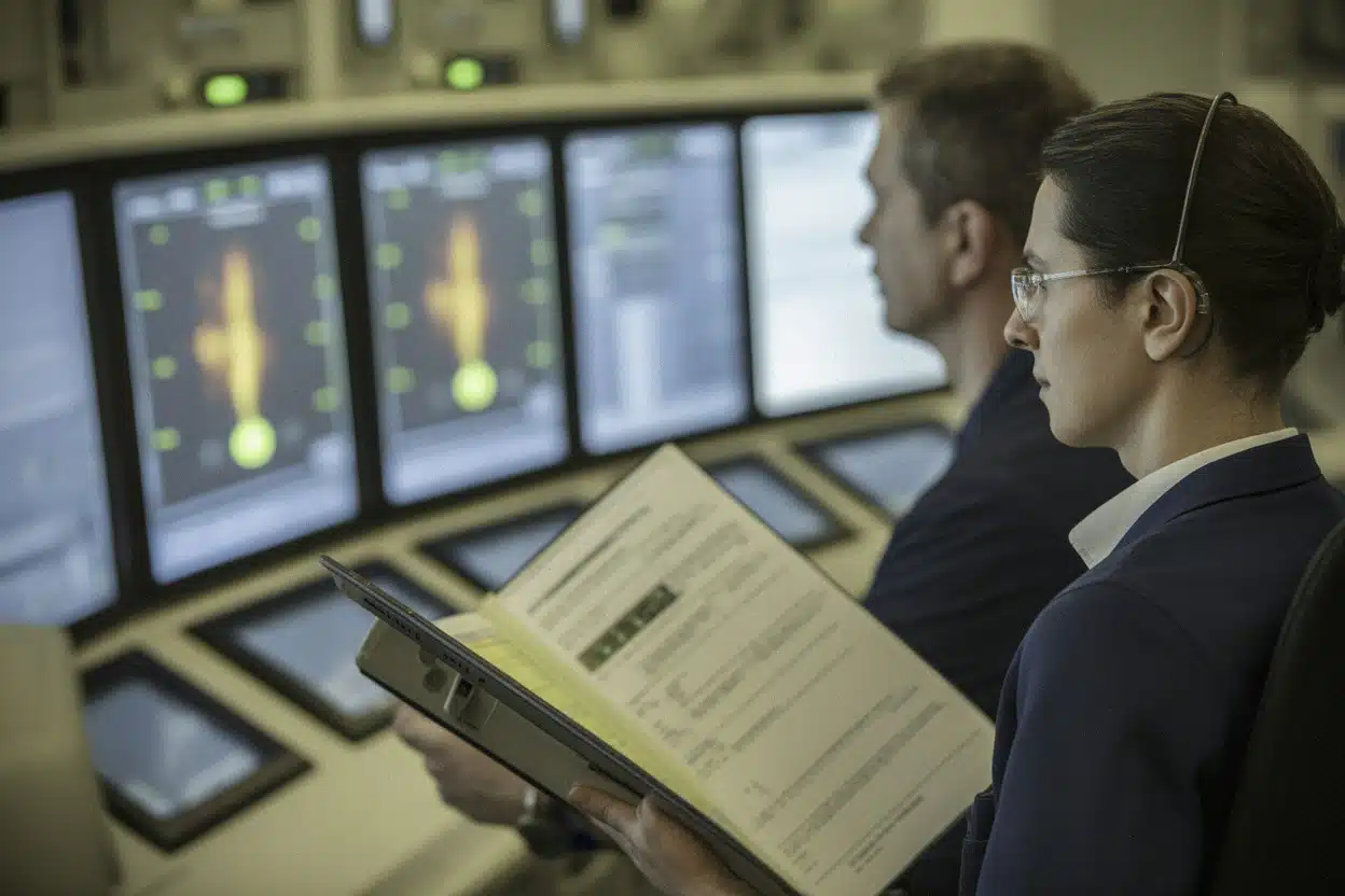 Contrôle des rejets thermiques dans une centrale nucléaire française