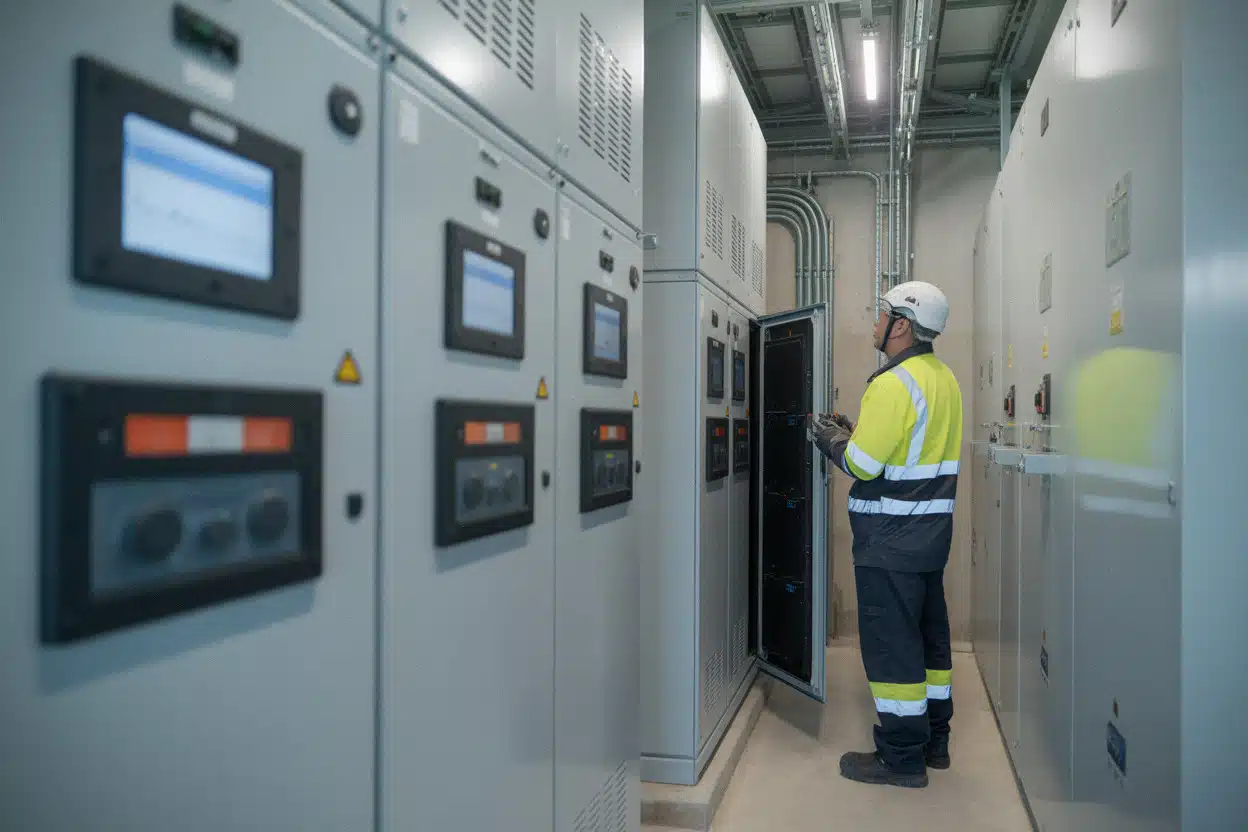 Batterie de stockage pour autoconsommation collective sur une île