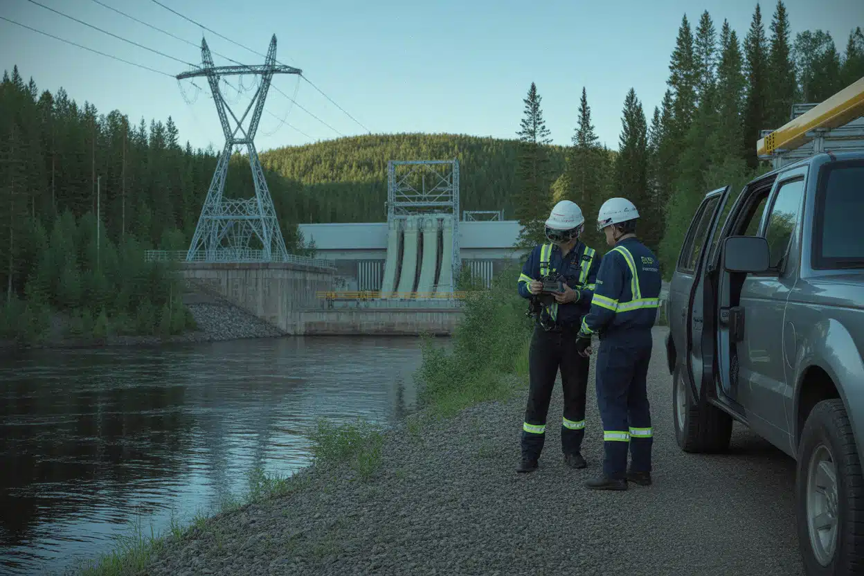 Centrale hydroélectrique liée aux négociations sur Churchill Falls